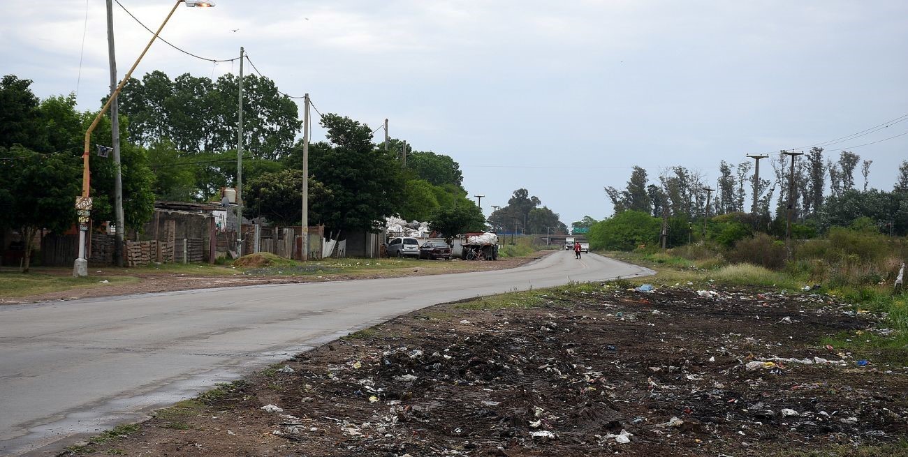 Las topadoras se llevaron la basura de la calle más al norte de Santa Fe