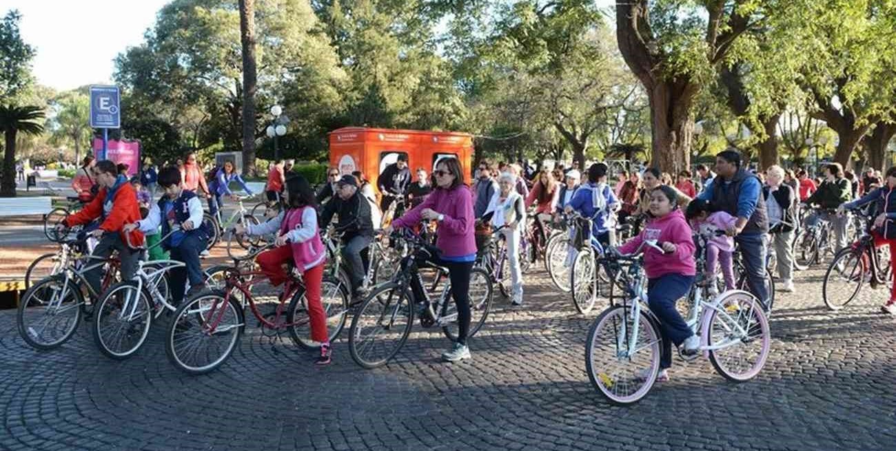 Bicicleteada urbana este viernes en Rafaela