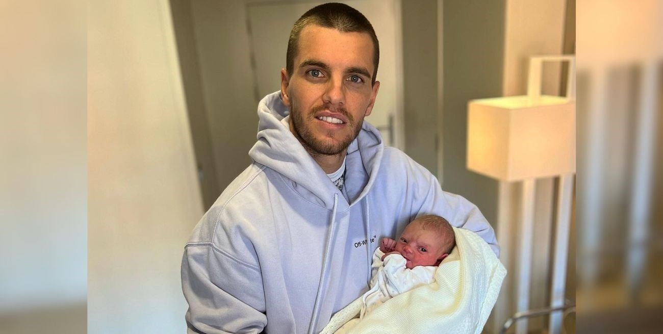 Emocionante posteo de Giovani Lo Celso para darle la bienvenida a su hija