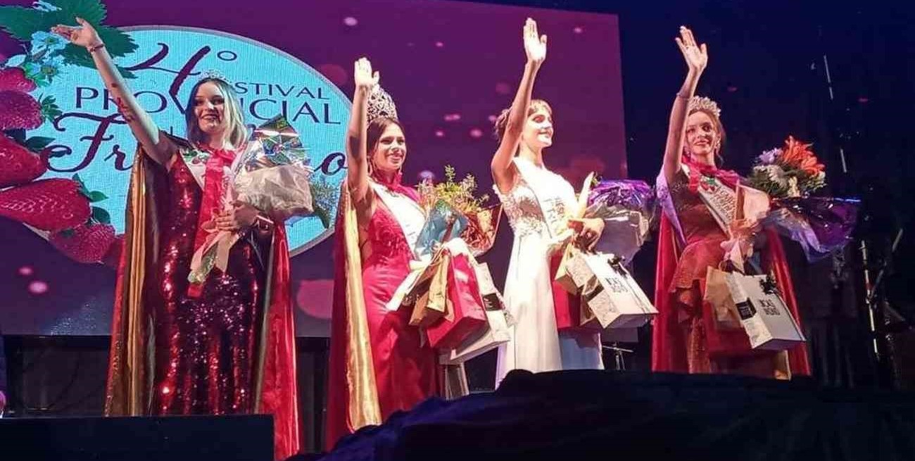 El Festival Provincial del Frutillero volvió a brillar