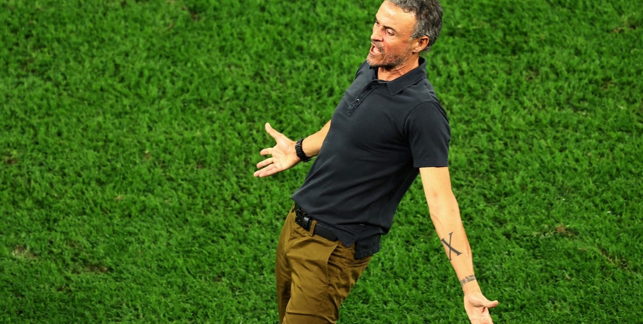 Luis Enrique dejó de ser el entrenador de España tras la eliminación con Marruecos