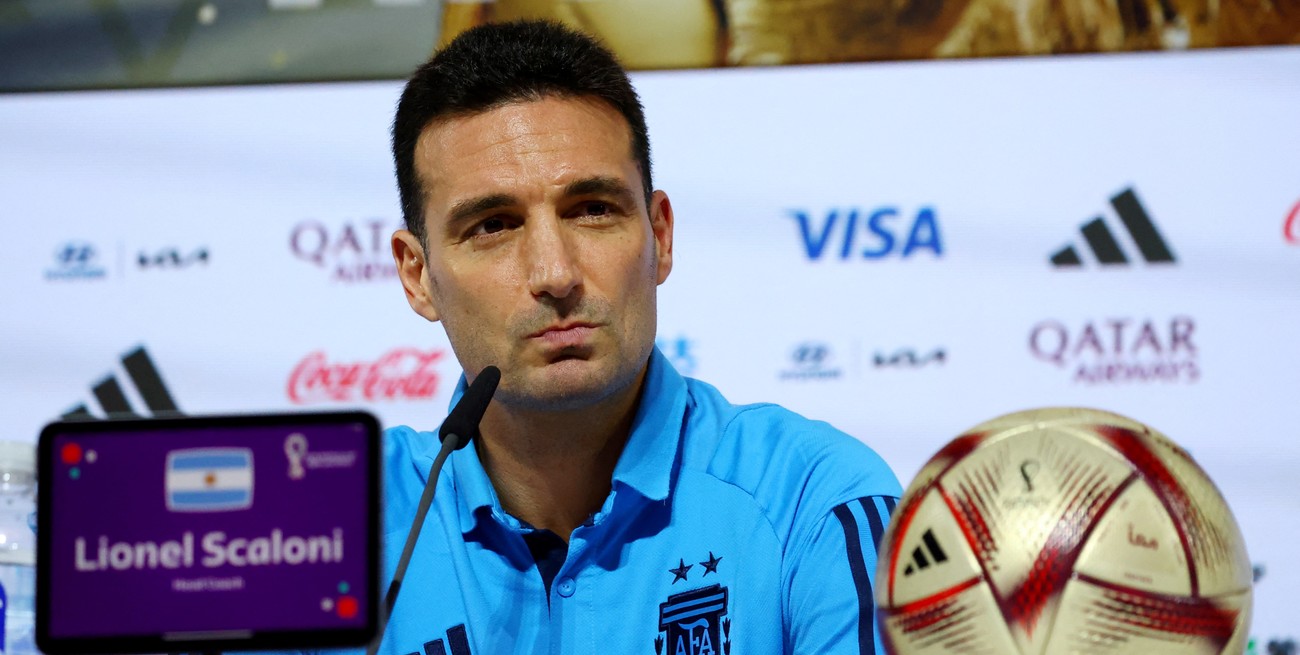 Scaloni: "Tenemos la mejor hinchada del mundo"