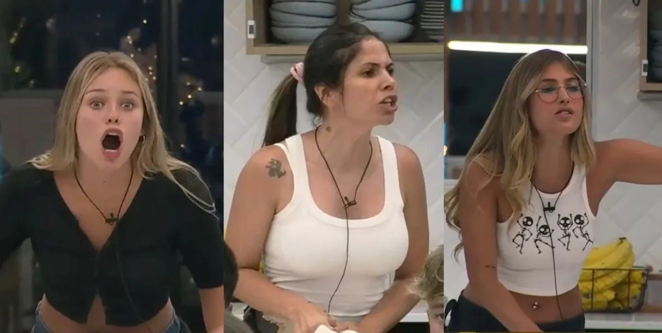 La escandalosa pelea entre Coti, Romina y Julieta que revolucionó la casa de Gran Hermano 