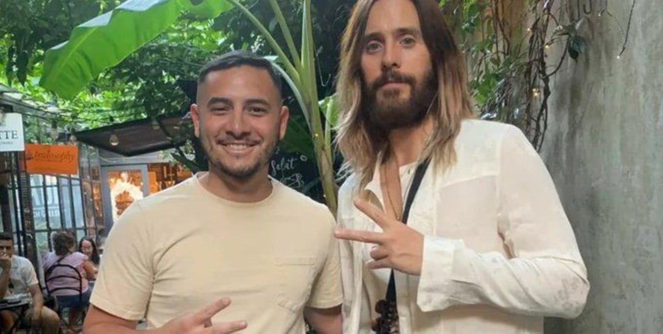 Video: encontraron a Jared Leto paseando por Buenos Aires