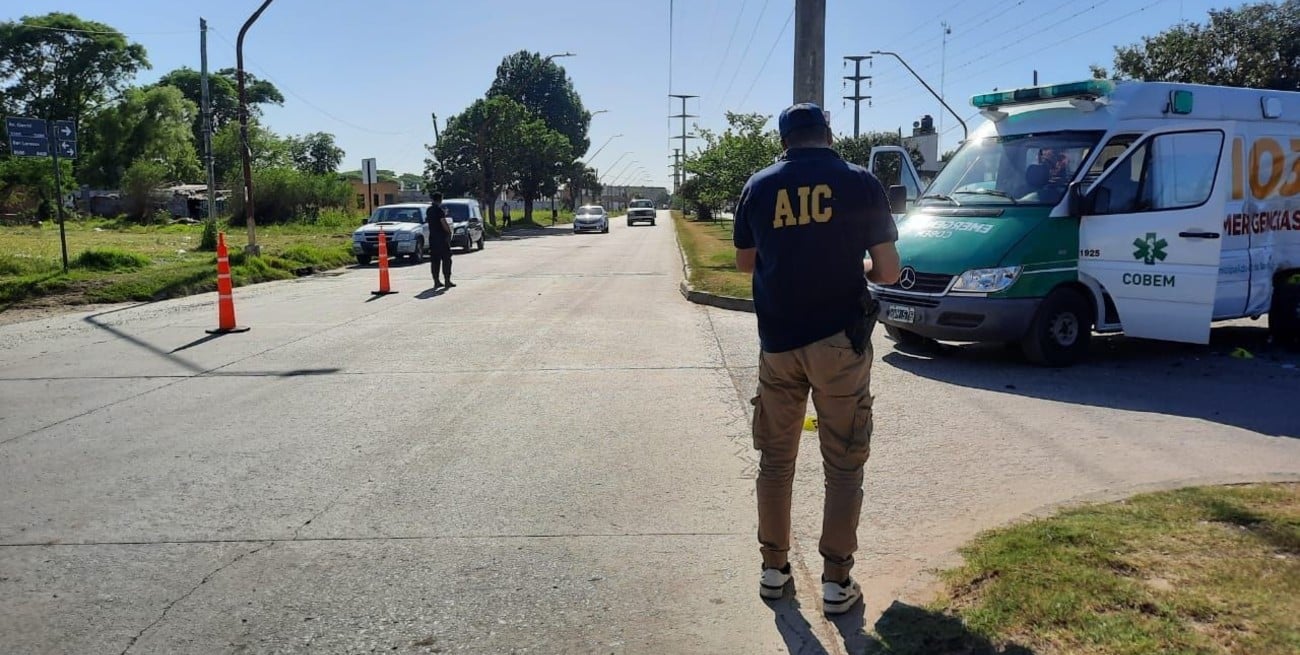 Joven motociclista murió tras chocar contra una  ambulancia en la ciudad de Santa Fe