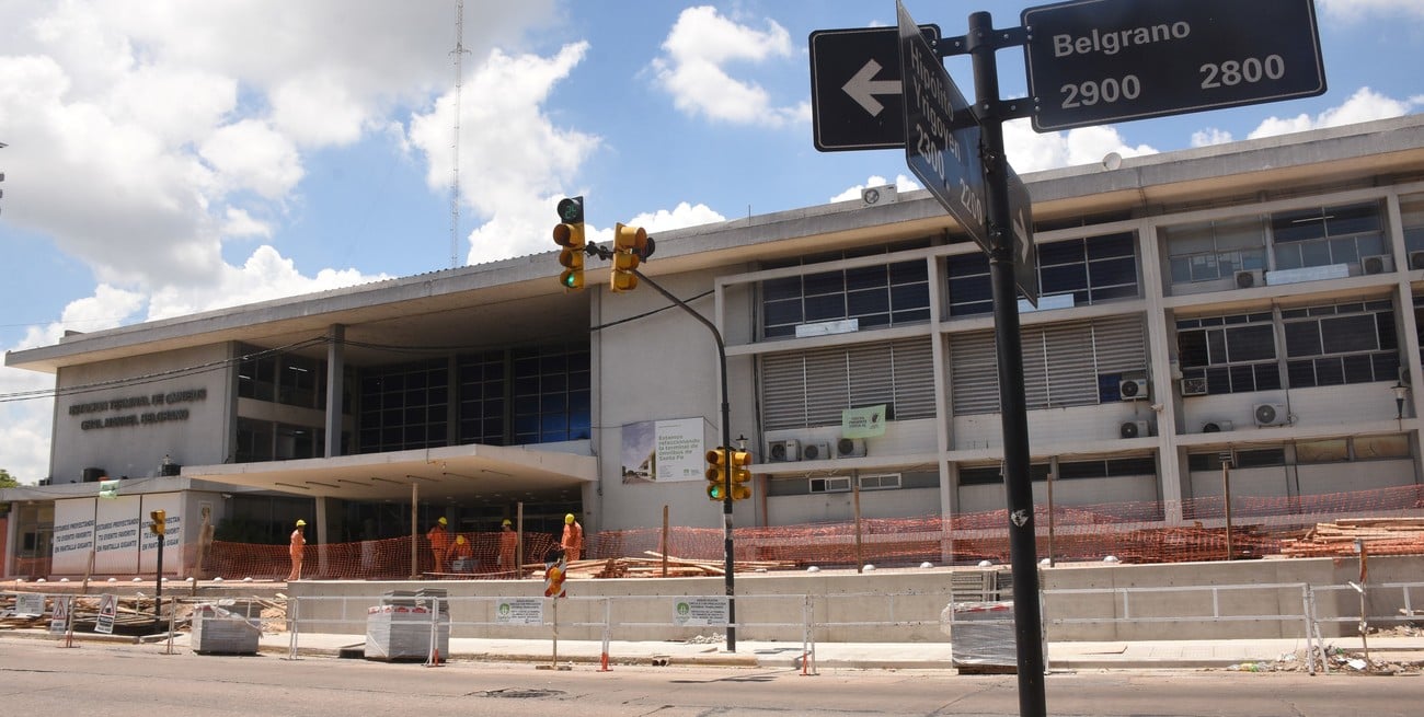 Terminal de Ómnibus de Santa Fe: sólo falta un 10 % de la obra y se terminaría en 20 días