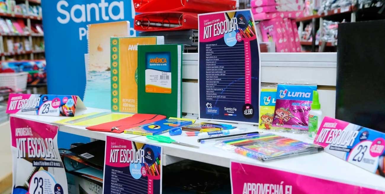 Con Billetera Santa Fe, librerías de la  provincia vendieron por $ 580 millones