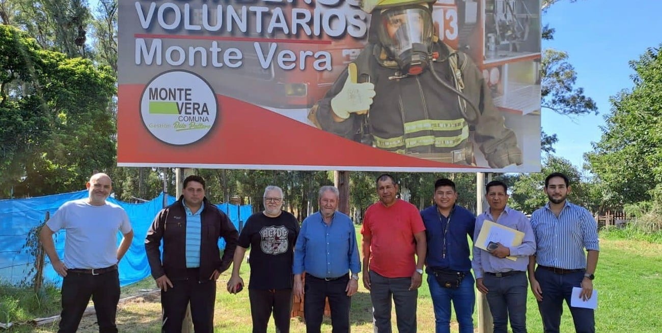 El gobierno de Monte Vera cedió un terreno para construir el cuartel de bomberos