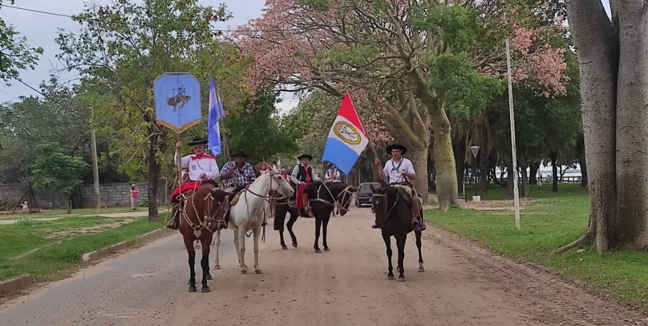 Puerto Gaboto disfrutó de la Fiesta del Fuego y la Tradición