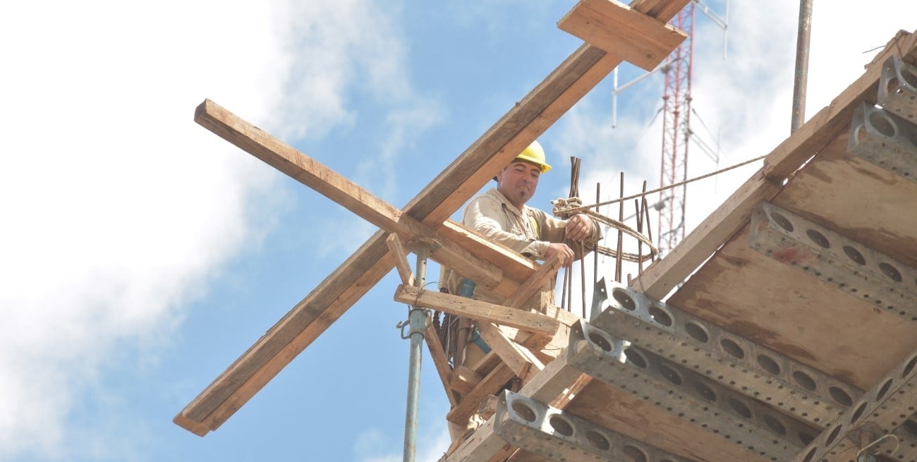 La venta de insumos para construir registró una leve suba durante abril