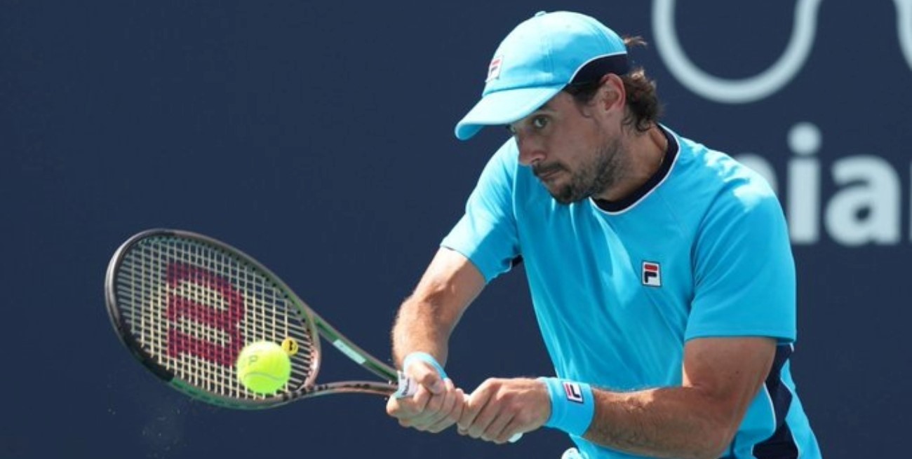 El argentino Guido Pella avanzó en el Masters 1000 de Roma