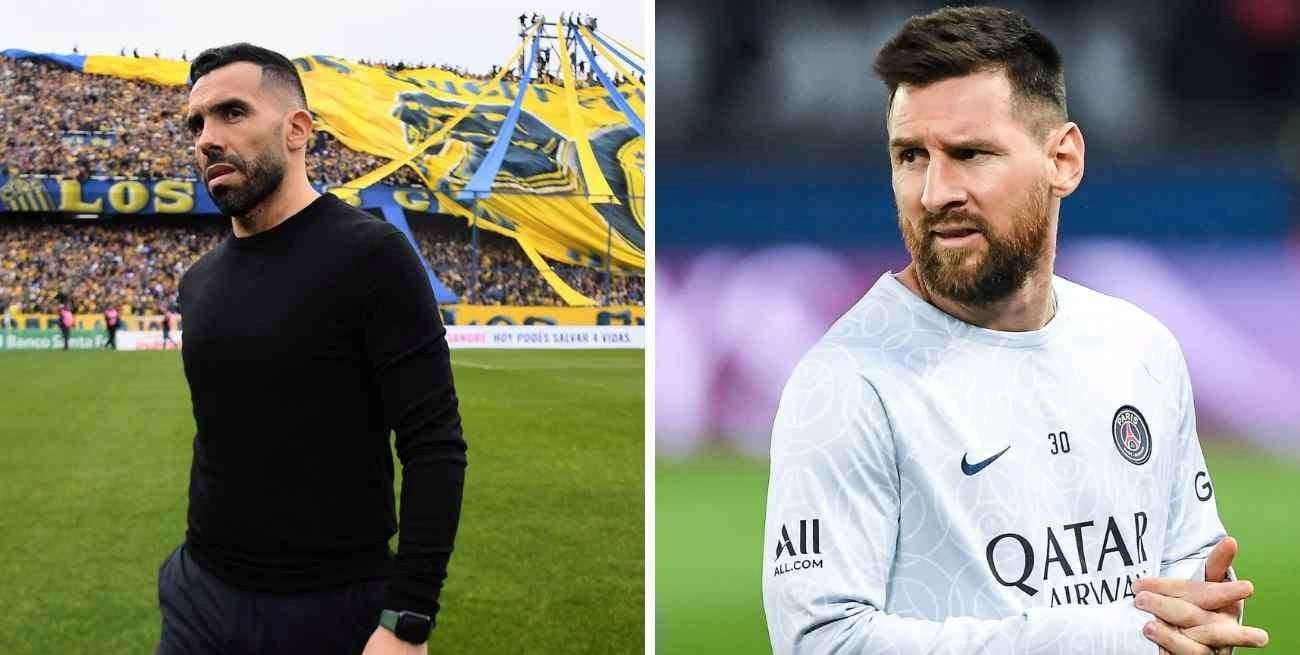 Carlos Tevez criticó al PSG por el trato que le dieron a Lionel Messi: "El club no lo cuidó"