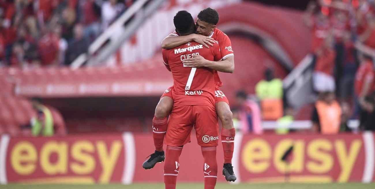 Sobre el final, Independiente venció a Tigre y escapó del fondo de la tabla