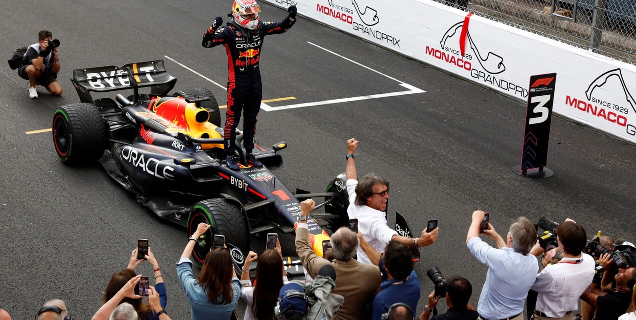 De punta a punta: Max Verstappen se quedó con el Gran Premio de Mónaco