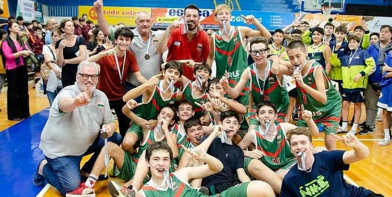 Básquet: Entre Ríos se consagró campeón argentino en U13