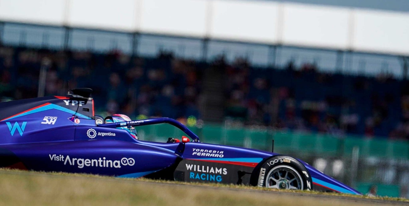 El argentino Franco Colapinto ganó la sprint de Silverstone de la Fórmula 3