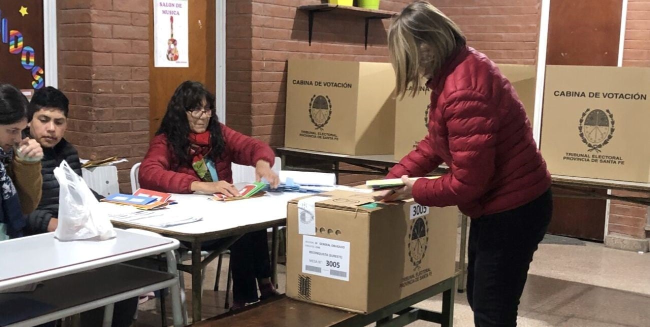 En Reconquista votó el 65% del padrón