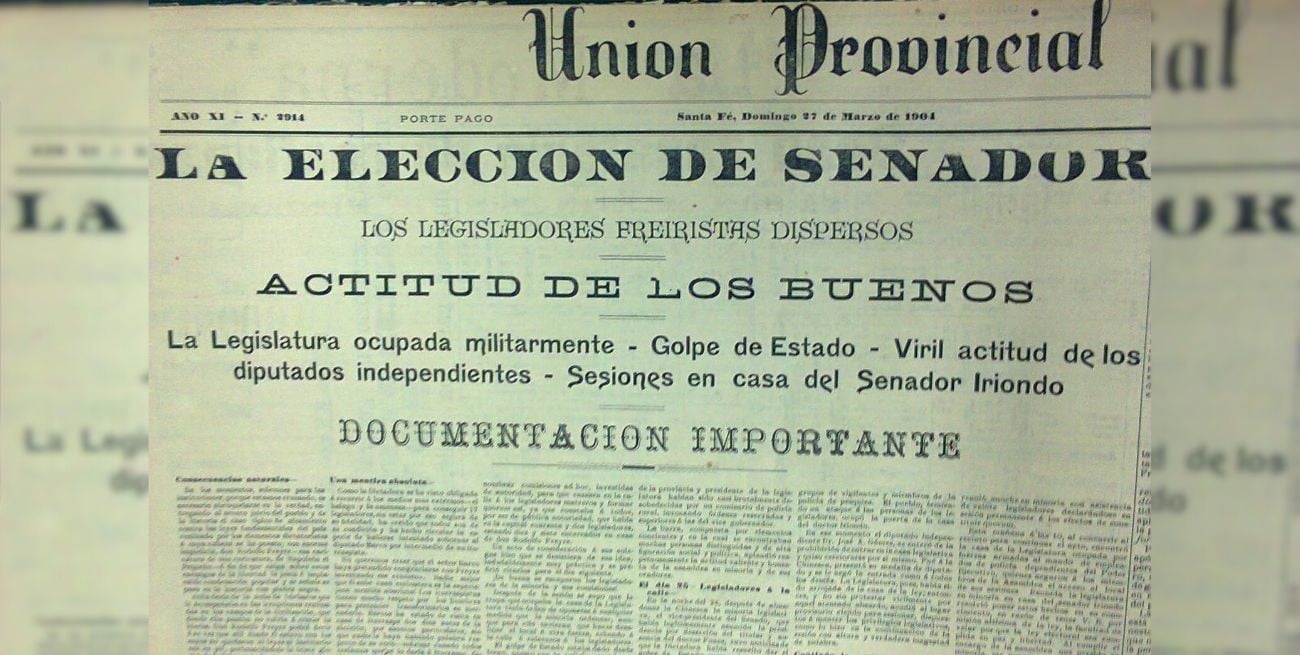 Hace más de un siglo: prensa y debates político-electorales en Santa Fe 