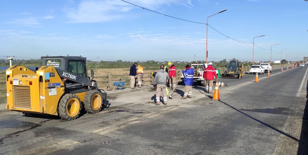 Tránsito habilitado: finalizaron los trabajos en el Puente Carretero