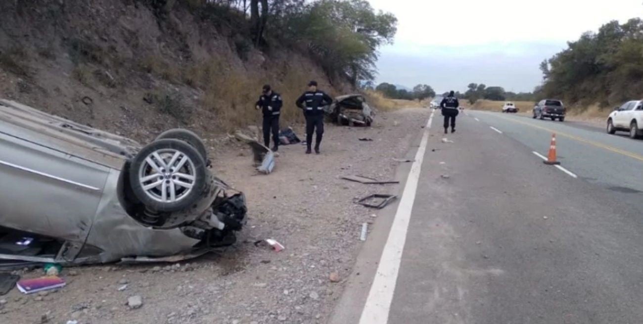 Trágico choque en Salta: falleció una mujer embarazada de siete meses