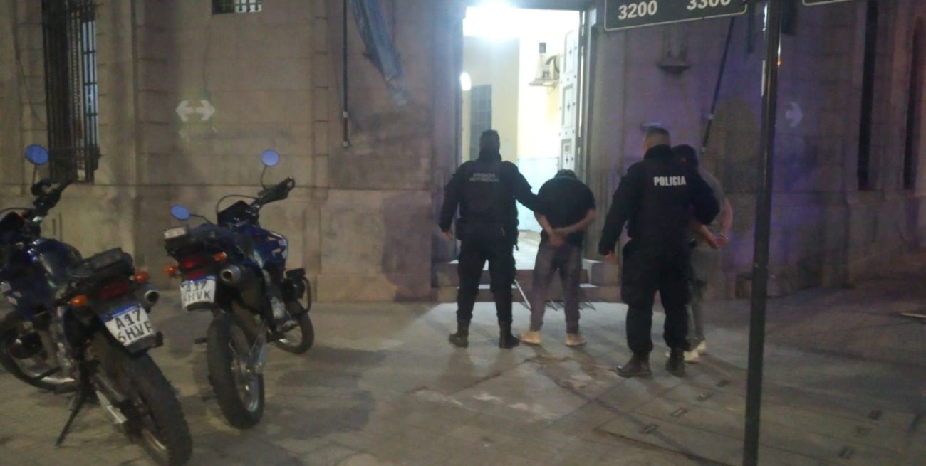 Apresaron a dos "roba-ruedas" tras dar un golpe en barrio Sur