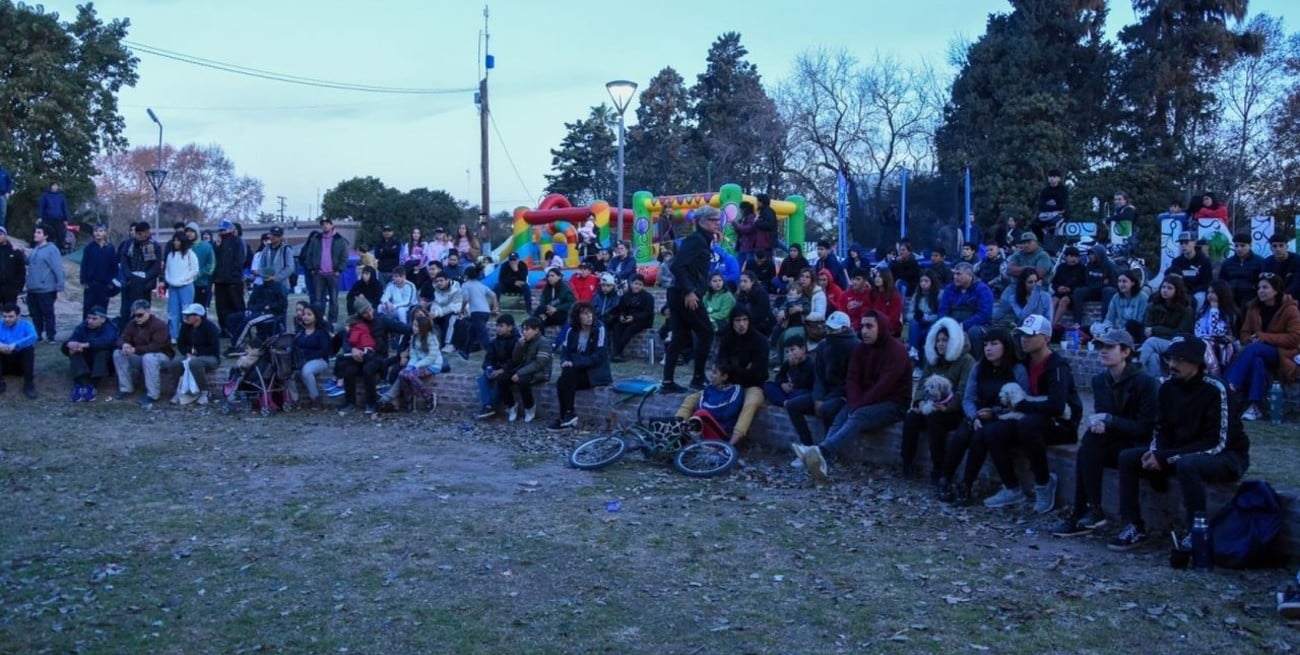 Exitoso cierre de vacaciones de invierno en Funes