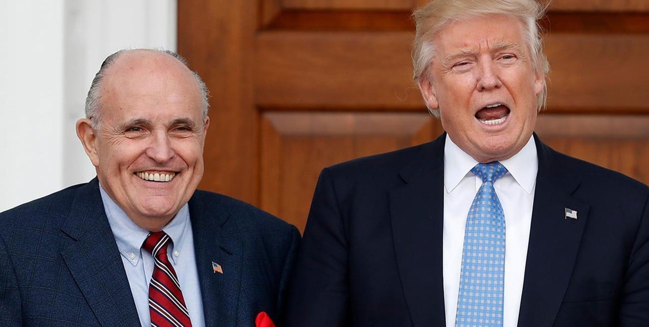 Rudy Giuliani y Donald Trump se entregarán a la Justicia en Georgia