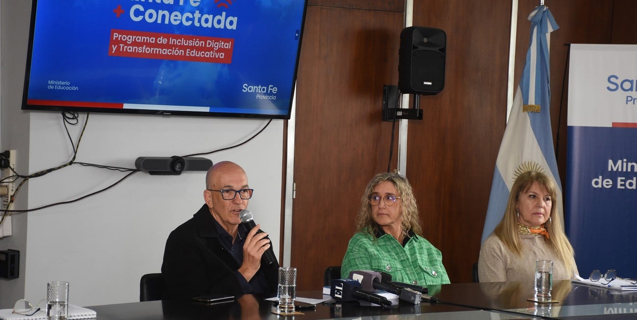 Docentes santafesinos de todos los niveles podrán capacitarse en tecnología educativa