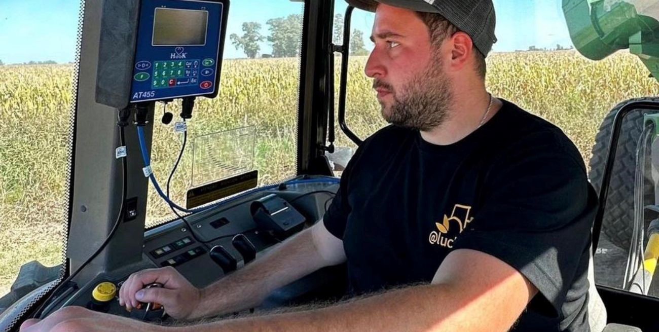 Lucho Zazzarini, el agro influencer santafesino que cosecha seguidores