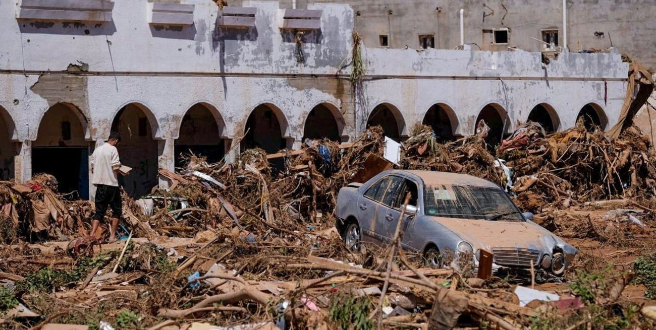 Libia: la tormenta Daniel causó "un desastre que supera las capacidades del país"