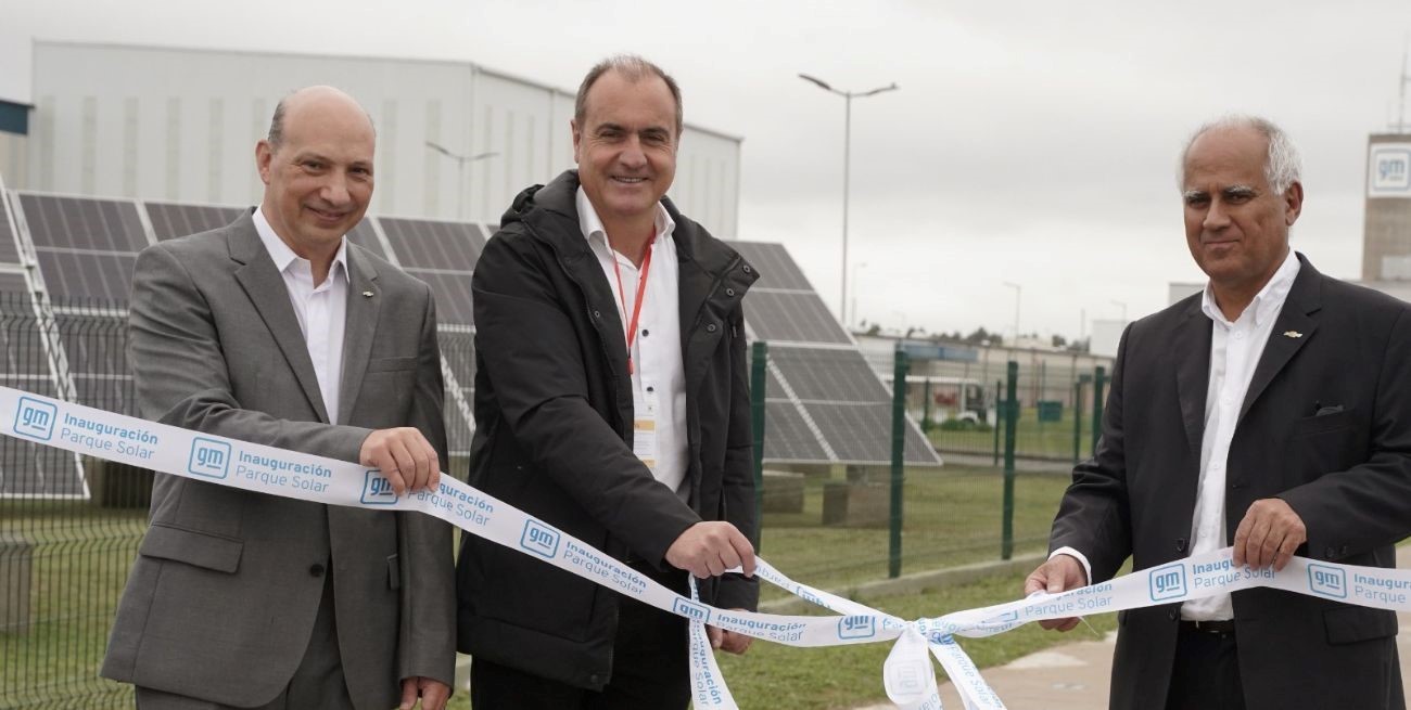 General Motors inauguró un Parque Solar con 400 paneles en su planta santafesina