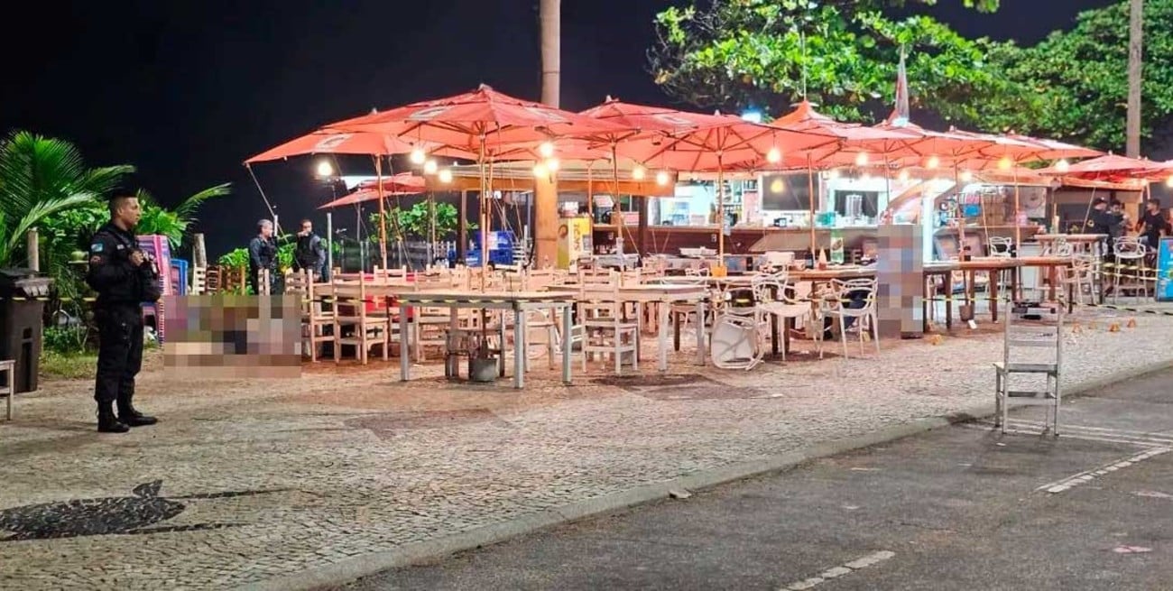 Mataron a tres médicos en la playa de Barra de Tijuca de Río de Janeiro