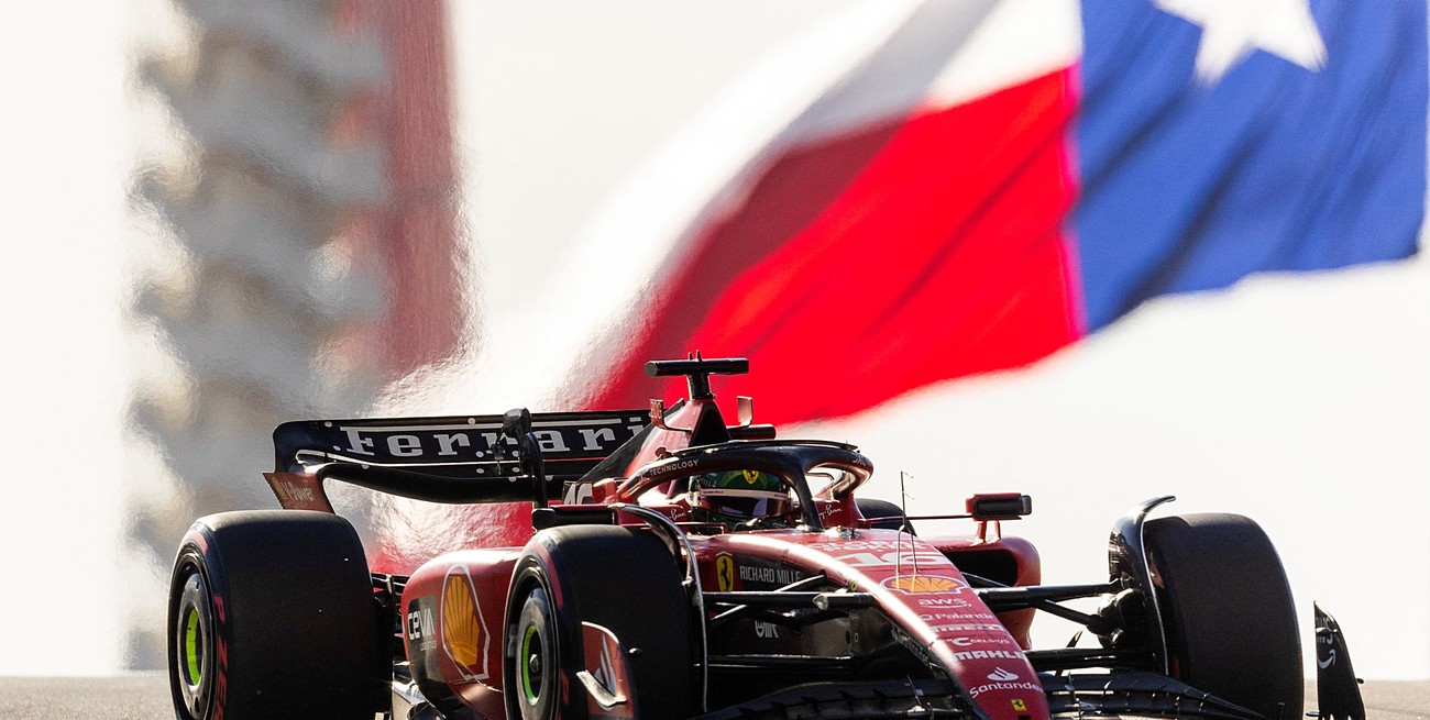 Leclerc hizo la pole position y largará primero el domingo en Austin