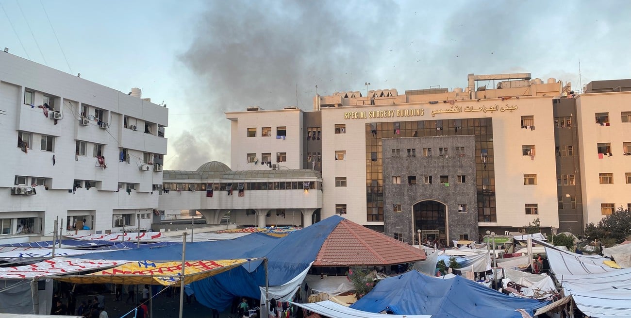 Hamas y Yihad Islámica tendrían un centro de comando en el mayor hospital de Gaza