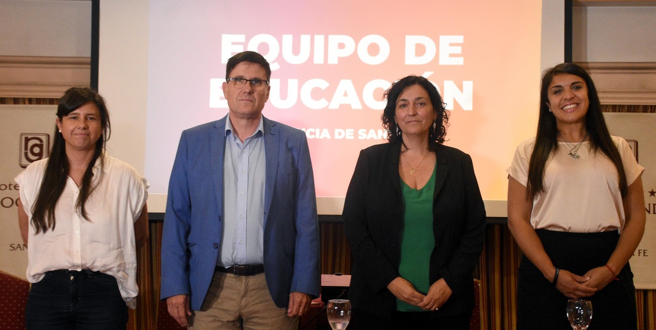 ¿Quiénes son las futuras tres secretarias del Ministerio de Educación de Santa Fe?