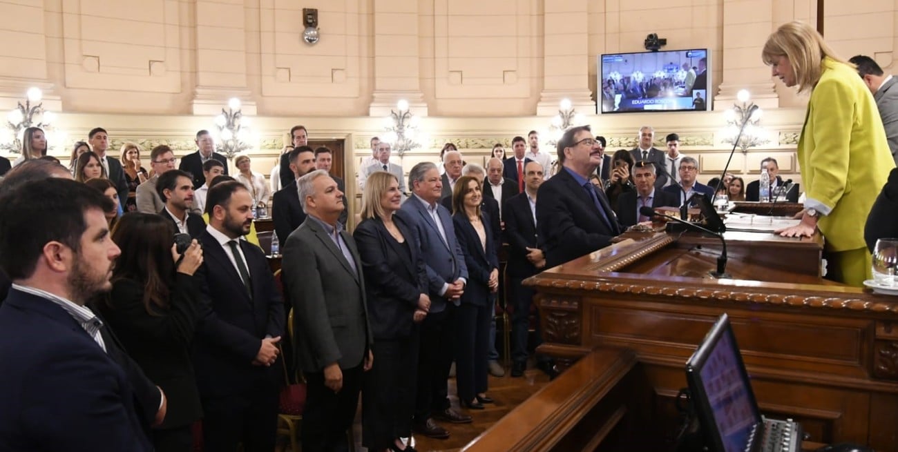 Juraron los senadores santafesinos de los 19 departamentos