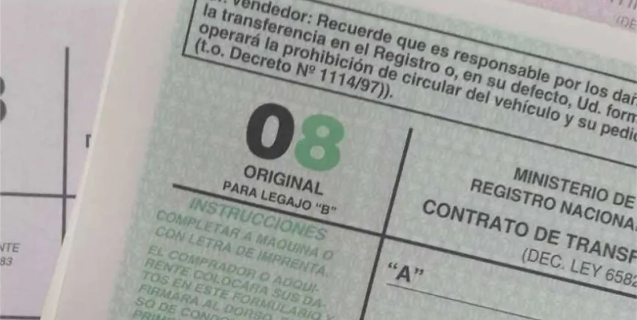 Registro Automotor: ahora se puede inscribir un auto en cualquier lugar y elegir qué impuestos pagar