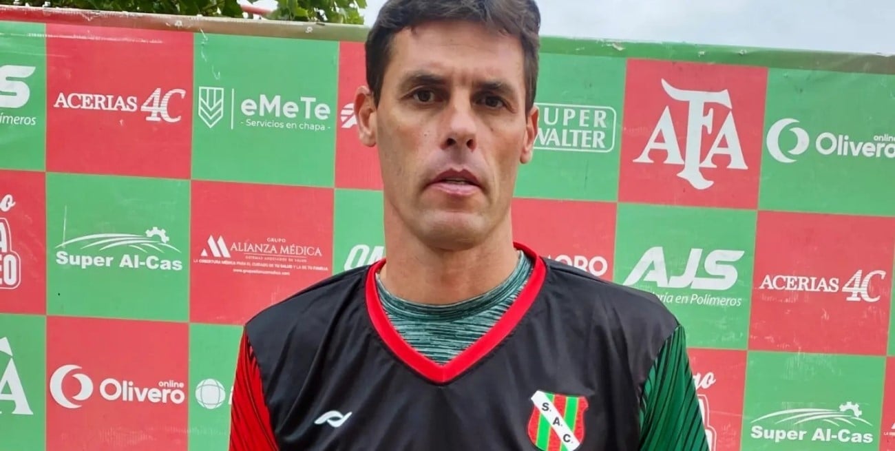 Marcos Raposo es el nuevo entrenador de Sportivo Las Parejas