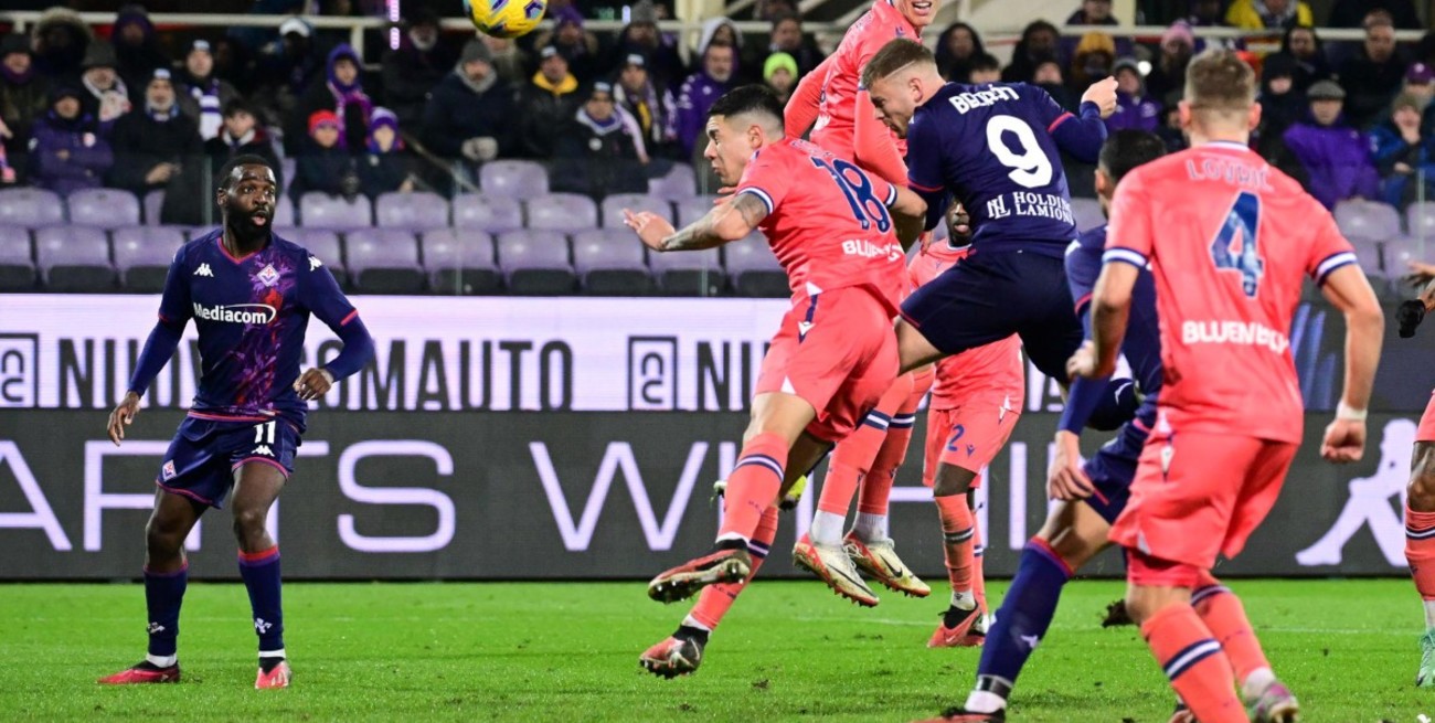 Beltrán marcó uno de los goles del empate entre Fiorentina y Udinese