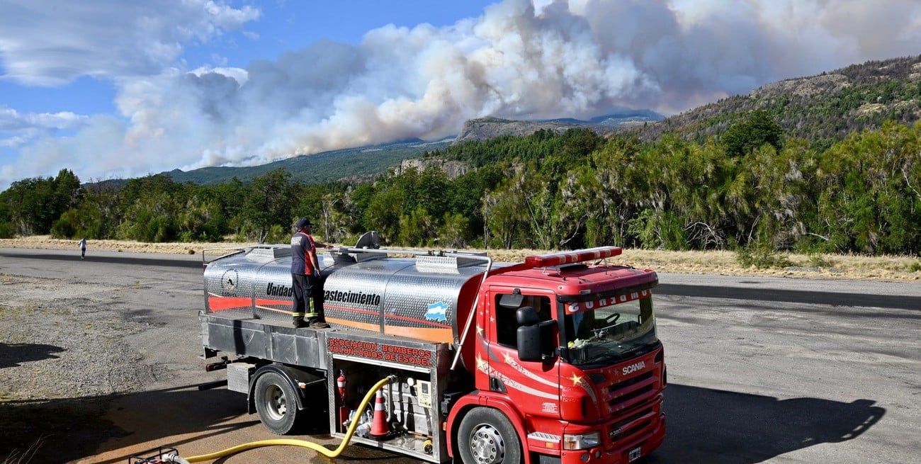 Se complican las tareas en el Parque Nacional Los Alerces por las condiciones climáticas