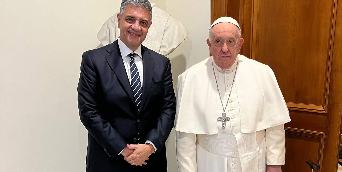 El Papa Francisco recibió a Jorge Macri en El Vaticano