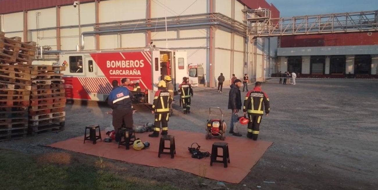 Carcaraña: murió un operario por fuga de amoníaco en una planta frigorífica