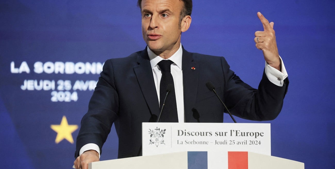 Emmanuel Macron: "Europa puede morir"