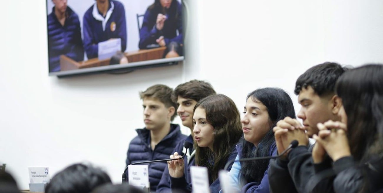 Con la participación de más de 30 escuelas, volvió el Concejo Joven