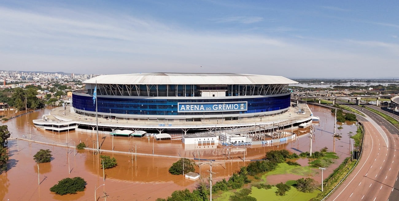 Suspendieron las próximas fechas del Brasileirao por las inundaciones en el sur de Brasil