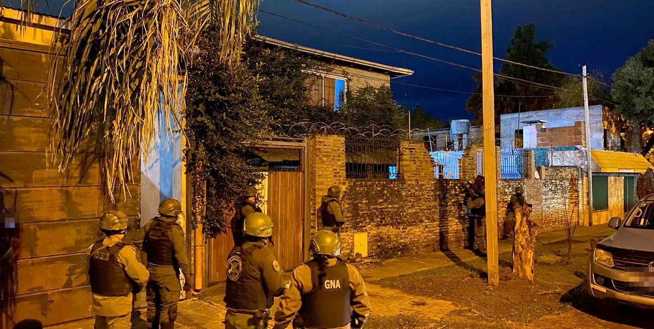 Gendarmería desarticuló una banda narco ligada a Los Monos