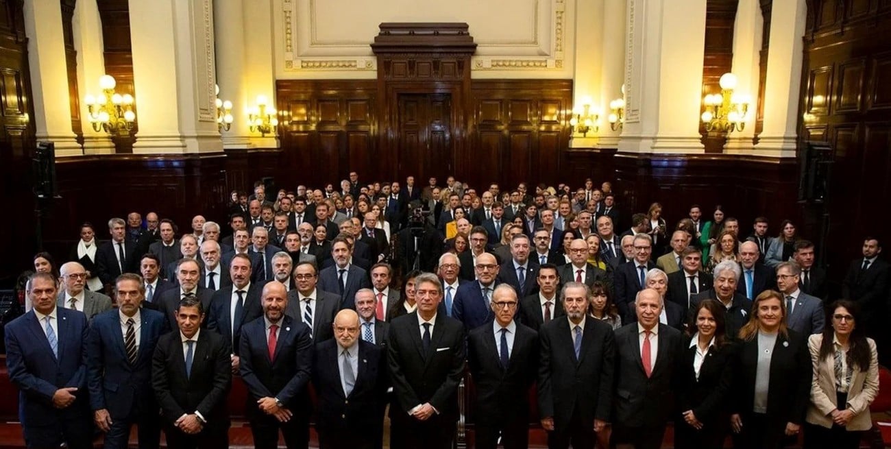 La Corte, jueces federales, legisladores, gremios y una foto juntos en el Consejo de la Magistratura