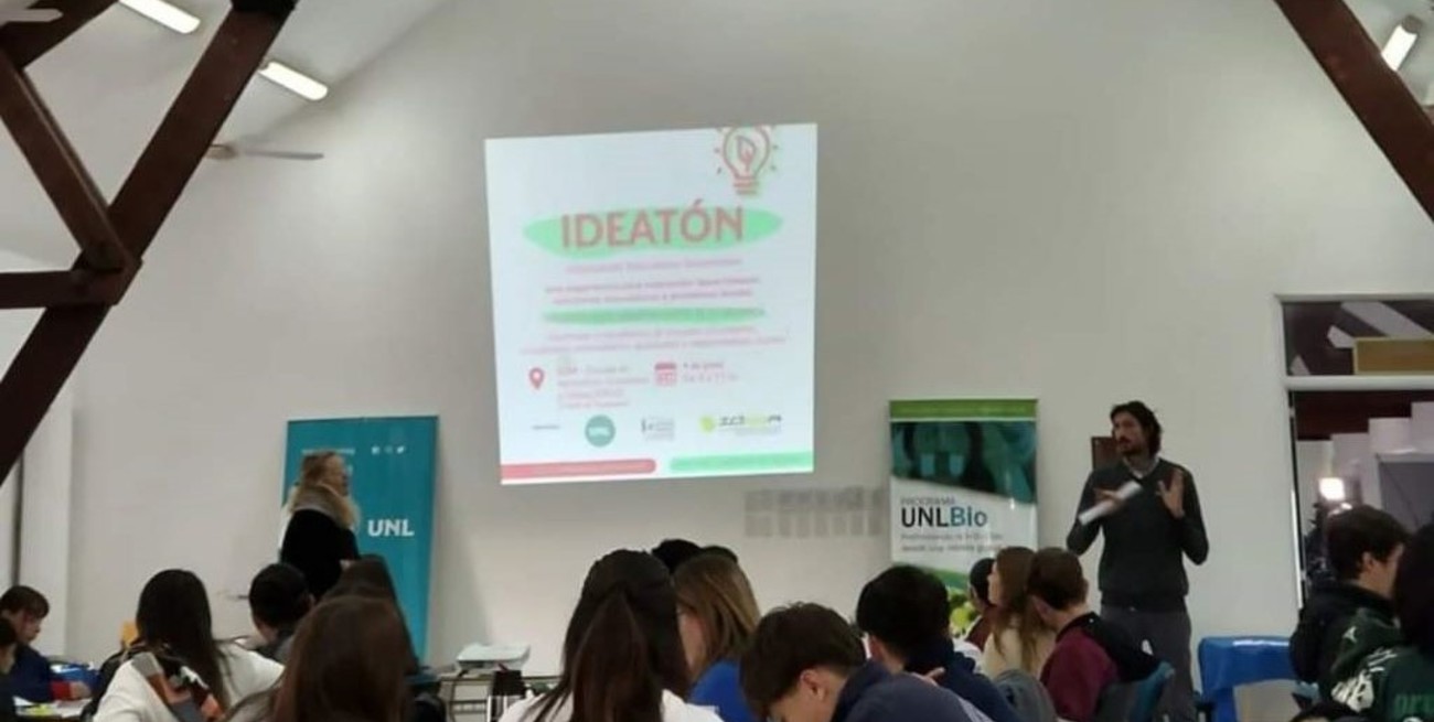 El "Ideatón" convocó a estudiantes de Esperanza