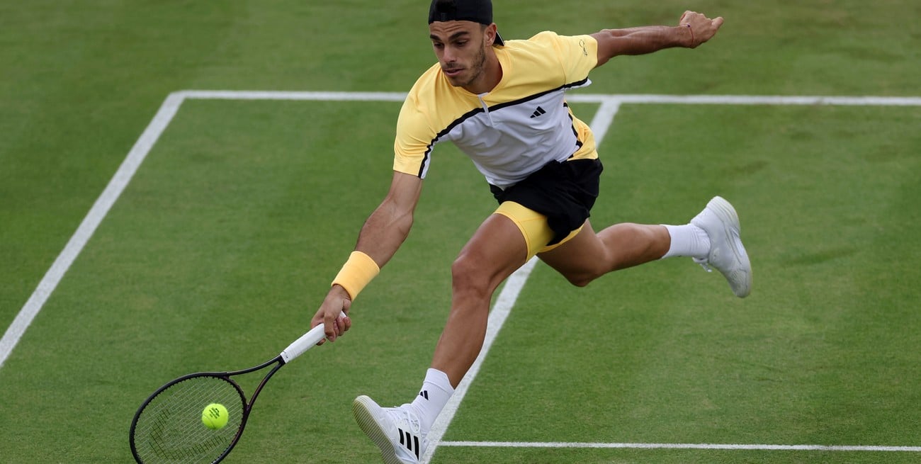 Báez, Cerundolo y Etcheverry cayeron en primera ronda en el ATP 500 de Queen's