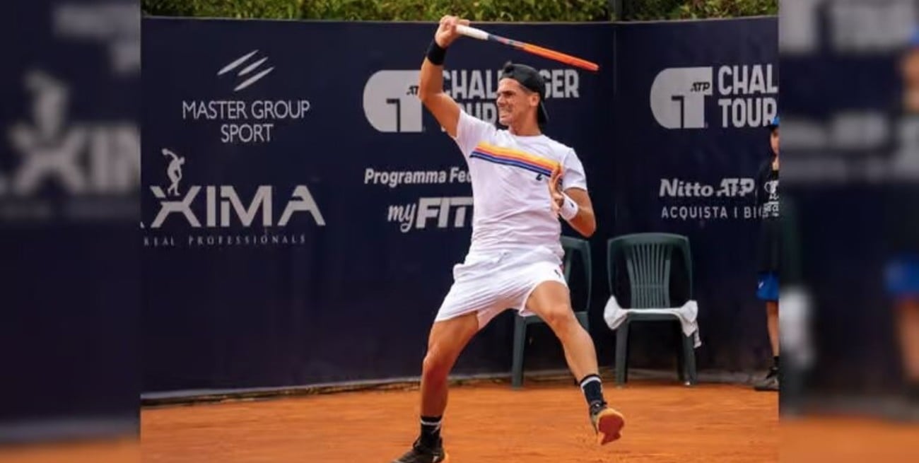 Federico Coria derrotó a Cecchinato y es semifinalista del Challenger de Sassuolo